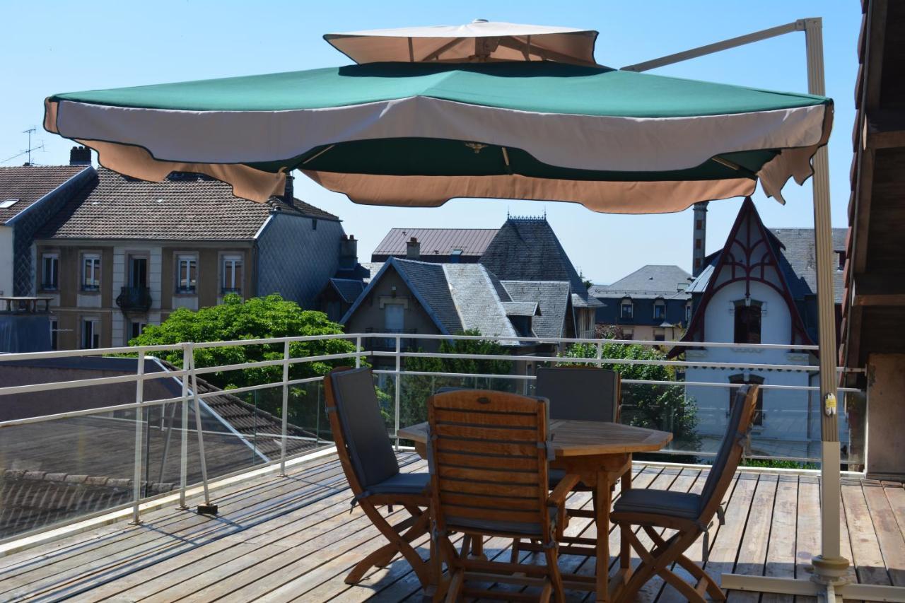 Appartement-Terrasse Parking Prive Meuble De Tourisme 4 Etoiles Belfort Esterno foto